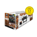 Pellet Smoker, Austin XL 1007 Square Inch Wood Fired Pellet Grill, Onyx Series