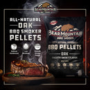 Bear Mountain BBQ Premium All-Natural Hardwood Oak BBQ Smoker Pellets, 20 Lbs