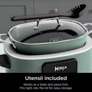 Ninja Possiblecooker PRO 8.5Qt Multi-Cooker with 8-In-1 Slow Cooker, Dutch Oven, Sous Vide, Oven Safe Pot to 500°F Sage Green MC1001GN