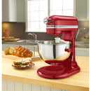 Kitchenaid Professional 5Qt Stand Mixer - Red - KV25G0X: 10 Speeds, 525W, Metal, Safety Lock, Dishwasher-Safe Parts