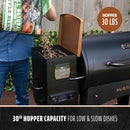 Pellet Smoker, Austin XL 1007 Square Inch Wood Fired Pellet Grill, Onyx Series