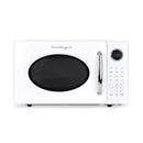 Retro Microwave-1.1 Cu. Ft. and 1000 Watt Countertop Microwave-White