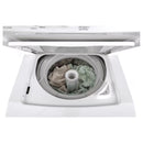 Electric Stacked Laundry Center with 2.3-Cu Ft Top Load Washer and 4.4-Cu Ft Dryer ( White )