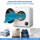 1700W Portable Clothes Dryer Electric Tumble Laundry Dryer Stainless Steel Tub 13.2 Lbs /3.22 Cu.Ft