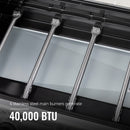Royal Gourmet 5-Burner Cabinet Style Gas Grill with Side Burner