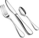 Artaste 59380 Rain 18/10 Stainless Steel Flatware 36-Piece Set, Service of 12