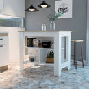 TUHOME Cala Kitchen Island Engineered Wood Kitchen Islands in Multi-Color