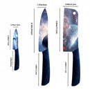 Ceramic Kitchen Knife Set Chef'S Knife Slicing Knife Ceramic Blades