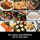 Ninja Possiblecooker PRO 8.5Qt Multi-Cooker with 8-In-1 Slow Cooker, Dutch Oven, Sous Vide, Oven Safe Pot to 500°F Sage Green MC1001GN