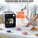 Upright Automatic Ice Cream Maker, 2 Qt., Black, Ice Cream Maker, with Digital Display and Timer