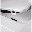 Electric Stacked Laundry Center with 2.3-Cu Ft Top Load Washer and 4.4-Cu Ft Dryer ( White )