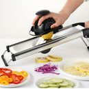 Adjustable Mandoline Slicer for Kitchen, Stainless Steel Food Vegetable Potato Onion Slicer French Fry Cutter, Slicer Julienne with Gloves,