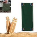 Magnetic Bath Towel, Quick-Dry Portable Outdoor & Beach Towel, Coral Fleece Travel Towel with Bag