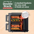 Ninja Doublestack XL 10Qt, 6-In-1, 2-Basket Air Fryer, Space Saving Design SL401: Ninja Foodi, Dishwasher-Safe Parts