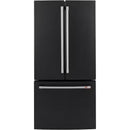 Counter-Depth 18.6-Cu Ft 3 -Door 33-In Wide French Door Refrigerator with Ice Maker with Water Dispenser ( Stainless Steel with Brushed Stainless Handles ) ENERGY STAR Certified