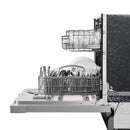 24-In Front Control Built-In Dishwasher ( Stainless Steel ) , 52-Decibel