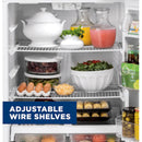 15.6-Cu Ft Standard-Depth 28-In Wide Top-Freezer Refrigerator ( White )