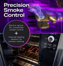 Profile Wood Pellet Food Smoker with Active Smoke Filtration and Precision Smoke Control