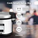 Commercial 30-Cup Rice Cooker & Warmer with Nonstick Pot - Silver/Black