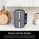 Ninja Doublestack XL 10Qt, 6-In-1, 2-Basket Air Fryer, Space Saving Design SL401: Ninja Foodi, Dishwasher-Safe Parts