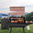 Wood Pellet Grill Smoker, 8 in 1 BBQ Grills for Outdoor Cooking, 456 Sq. In. Cook Area Electric Grill and Smoker