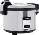 Commercial 30-Cup Rice Cooker & Warmer with Nonstick Pot - Silver/Black