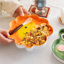 Cute Cartoon Underglaze Color Animal Ceramic Breakfast Plate Children'S Rice Plate Fruit Cake Dessert Dish Dinner Plates