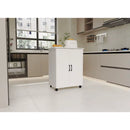 Kitchen Island on Wheels with Storage Cabinet Kitchen Cart Small Portable Islands for Kitchen Accent Coffee Bar Cabinet Buffet