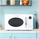 Retro Microwave-1.1 Cu. Ft. and 1000 Watt Countertop Microwave-White