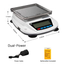 Lab Scales 0.01G Precision Scales DWT Unit Digital Electronic Analytical Scientific Scales Jewelry Golden Scales Top Loading Balances Industrial Weighing and Counting, 0.01G Accuracy X 3000G