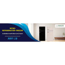 18-Cu Ft Counter-Depth 29.5-In Wide Top-Freezer Refrigerator with Ice Maker ( Cream )