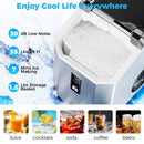 33-Lb Ice per Day Nugget/Pebble Ice Maker ( Silver )