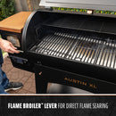 Pellet Smoker, Austin XL 1007 Square Inch Wood Fired Pellet Grill, Onyx Series