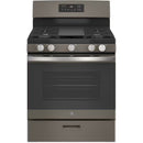 30-In 5 Burners 5-Cu Ft Freestanding Natural Gas Ran ( White )