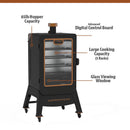 1300 Connected Pellet Smoker Copperhead - Onyx Edition with Wi-Fi®