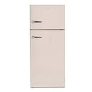 18-Cu Ft Counter-Depth 29.5-In Wide Top-Freezer Refrigerator with Ice Maker ( Cream )