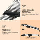 Stainelss Steel Mandoline Slicer Vegetable Chopper Potato Slicer