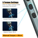 1Set 70 in 1 3.7V Mini Electric Screwdriver Kit Rechargeable Magnetic Repair Tool Kit with 5 Torque Settings 64 S2 Precision Bits 4 LED Lights for Phone Camera Laptop Watch Repair