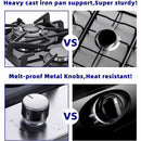 Profile 12 In. 2 Burners Recessed Gas Cook Top in Stainless Steel with Melt-Proof Metal Knobs