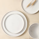 Celina 16-Piece Dinnerware Set Stoneware, White