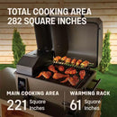 Emberwood Portable Pellet Grill and Smoker in Gunmetal Gray