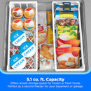5.1-Cu Ft Garage Ready Chest Freezer Convertible to Refrigerator ( White )