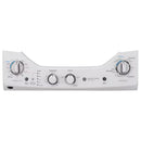 Electric Stacked Laundry Center with 2.3-Cu Ft Top Load Washer and 4.4-Cu Ft Dryer ( White )