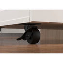 Kitchen Island on Wheels with Storage Cabinet Kitchen Cart Small Portable Islands for Kitchen Accent Coffee Bar Cabinet Buffet