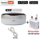 Tuya Smart Home Automation Universal IR Remote Control Wifi + Infrared Controller Switch Google Home Alexa Siri Voice Control