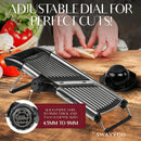 Stainelss Steel Mandoline Slicer Vegetable Chopper Potato Slicer