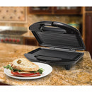 Appliances TS-246 Non-Stick Panini Press and Sandwich Maker - Black