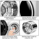 1700W Portable Clothes Dryer Electric Tumble Laundry Dryer Stainless Steel Tub 13.2 Lbs /3.22 Cu.Ft