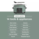 Ninja Possiblecooker PRO 8.5Qt Multi-Cooker with 8-In-1 Slow Cooker, Dutch Oven, Sous Vide, Oven Safe Pot to 500°F Sage Green MC1001GN