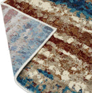 LUXE WEAVERS Lagos Collection 7501 Passion 5X7 Abstract Area Rug